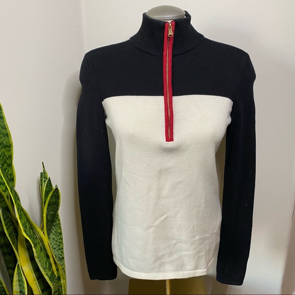 Lauren by Ralph Lauren 1/4 Zip Sweater - Picture 2 of 6